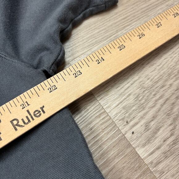 Rare Gallery 1950 G1950 Button Snap Short Sleeve Sweatshirt Men's XL - Picture 6 of 9